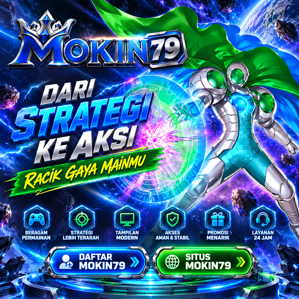 MOKIN79 • Dari Strategi ke Aksi, Racik Gaya Mainmu
